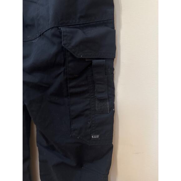 5 11 Tactical EMS Pants Size 8 Women's Dark Navy Straight Cargo Relaxed Fit - Picture 6 of 8